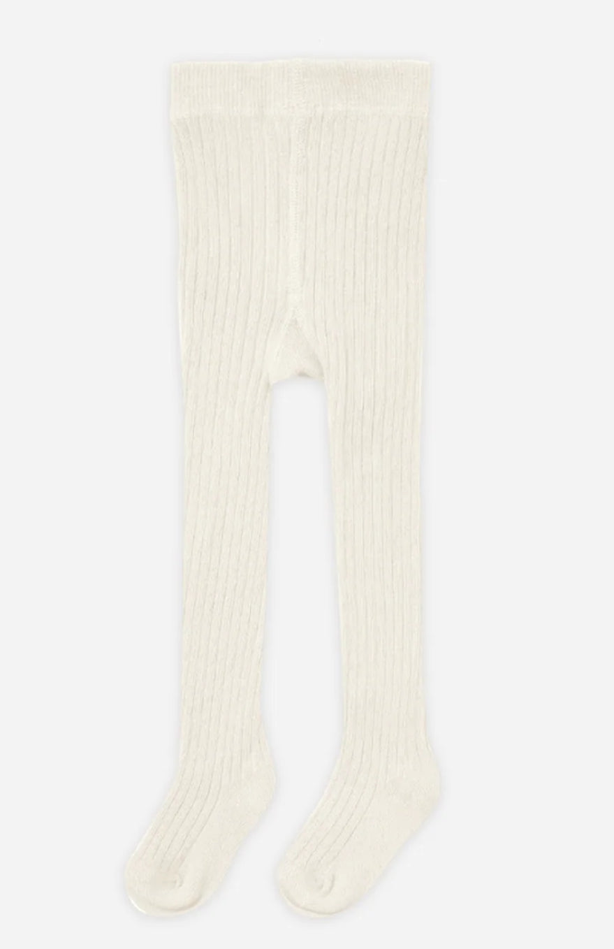 Quincy Mae Tights in Natural