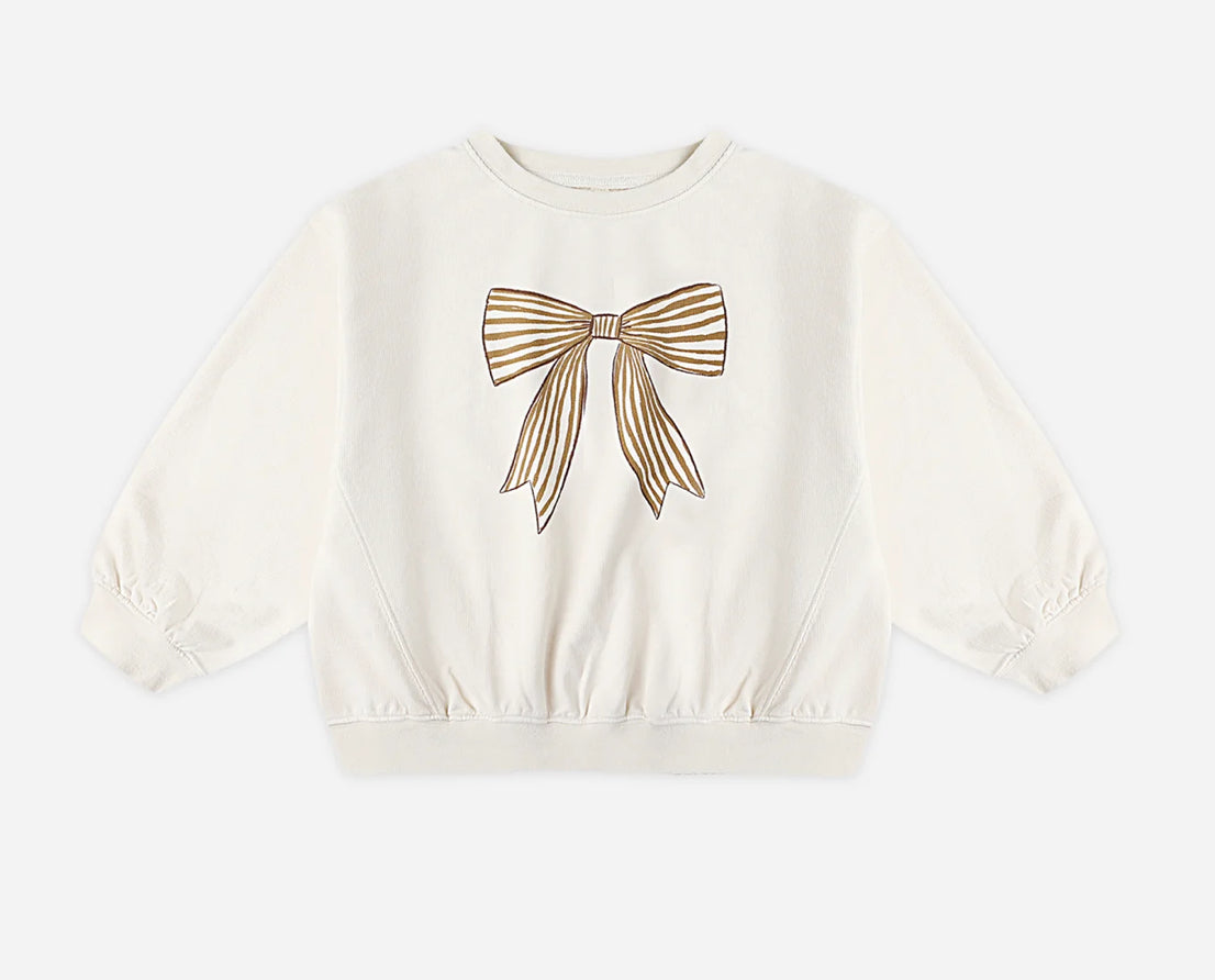 Oversized Sweatshirt in Bows