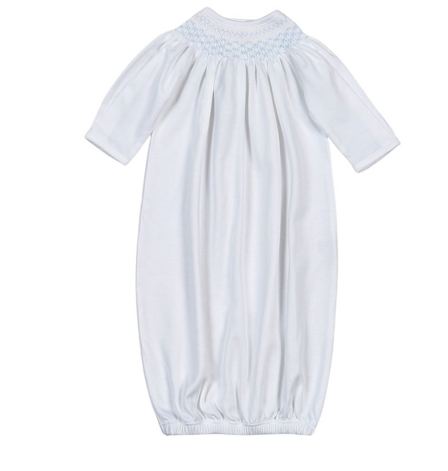 Tims Blue/White Smock Bishop Pima Gown