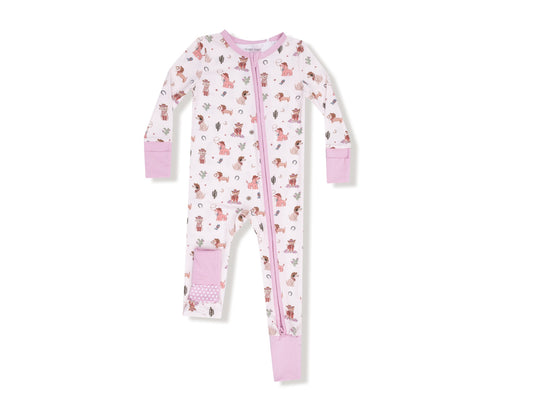 Cowgirl Dogs Romper / Set