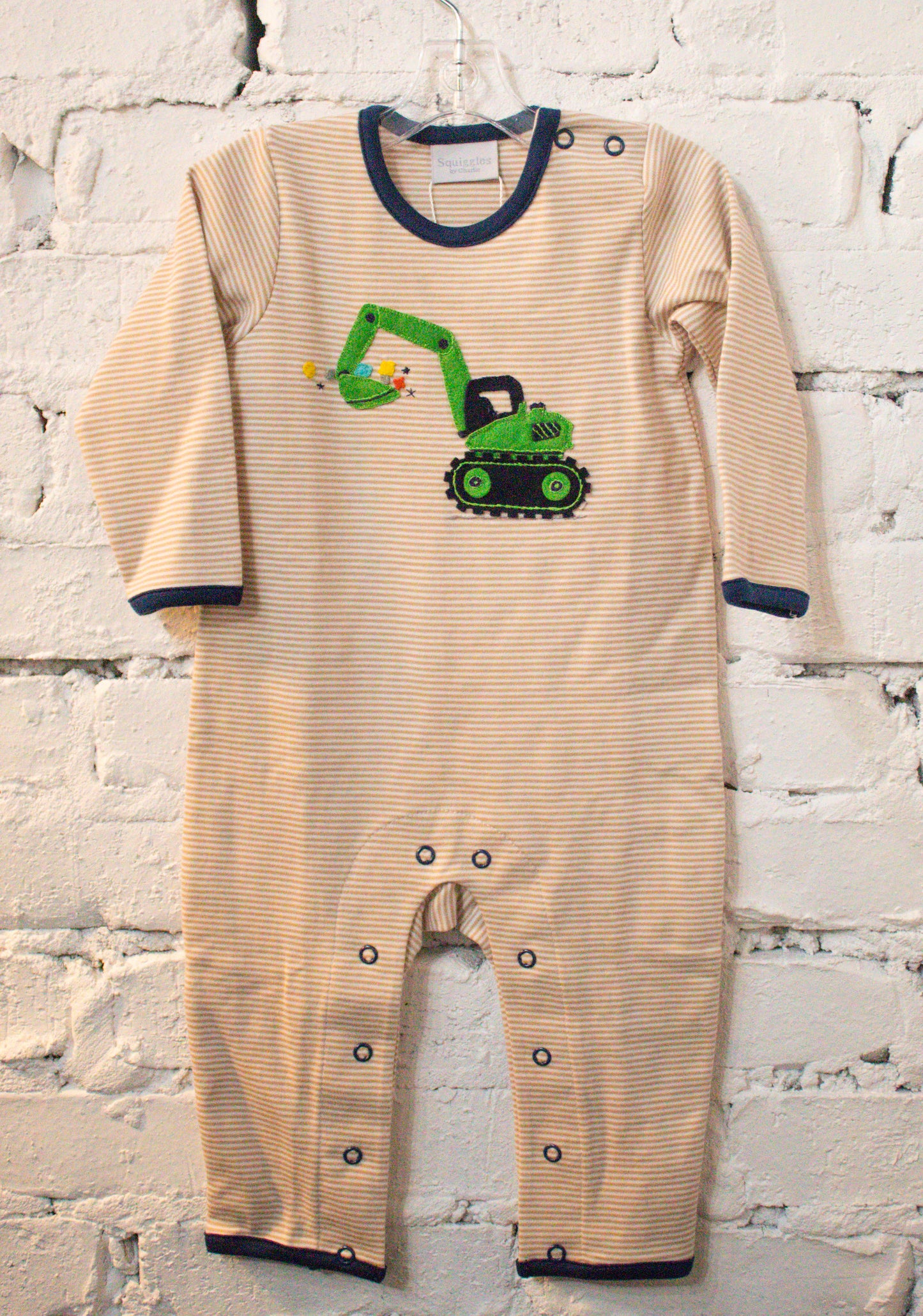 Jolly Green Scoop Romper