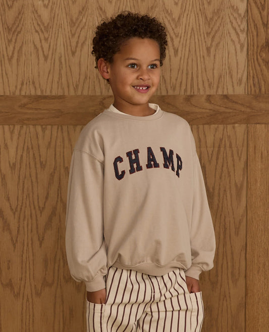 Oversized Sweatshirt in Champ