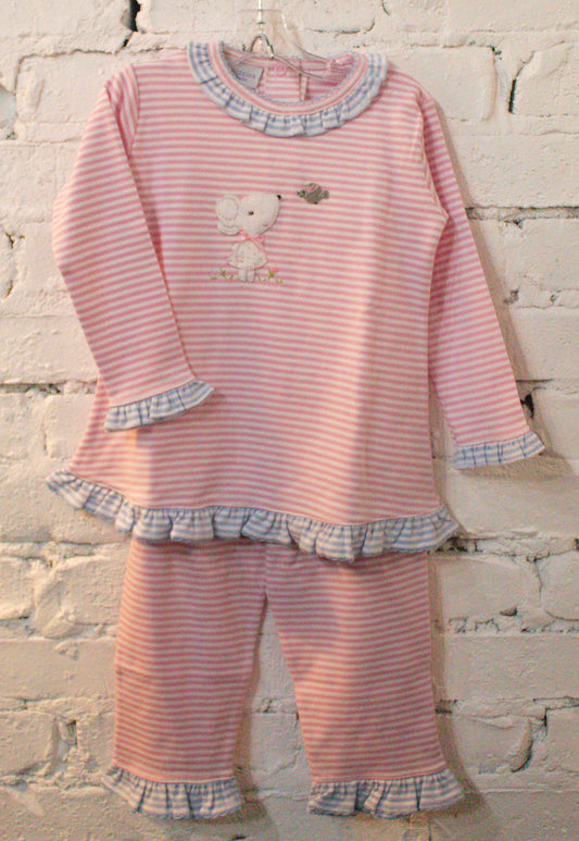 Mouse Long Sleeve Pant Set