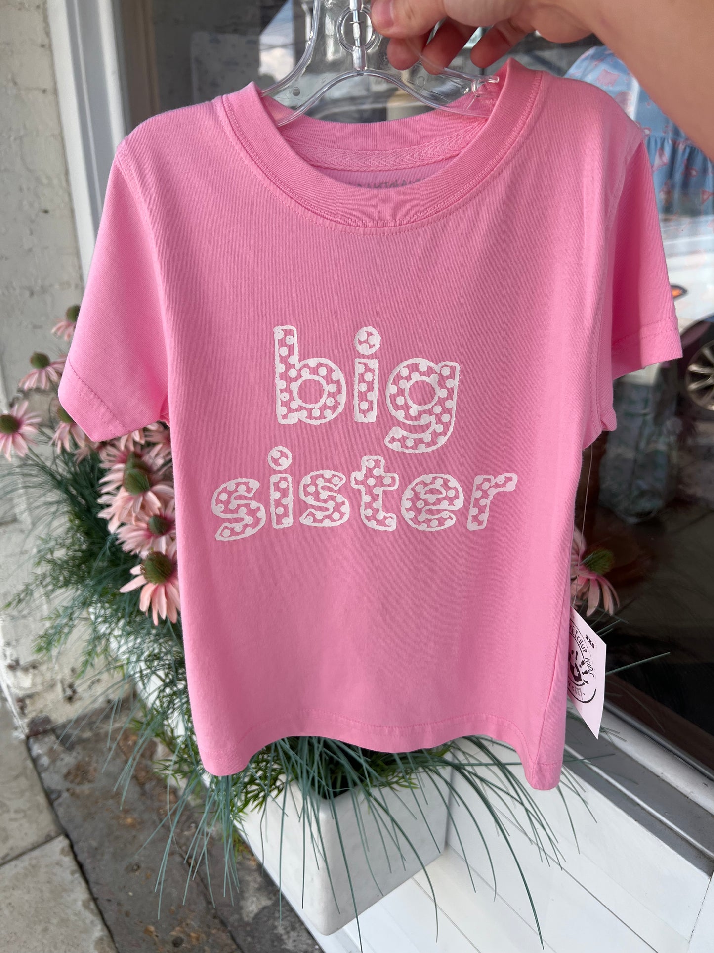 Light Pink Big Sister T-Shirt