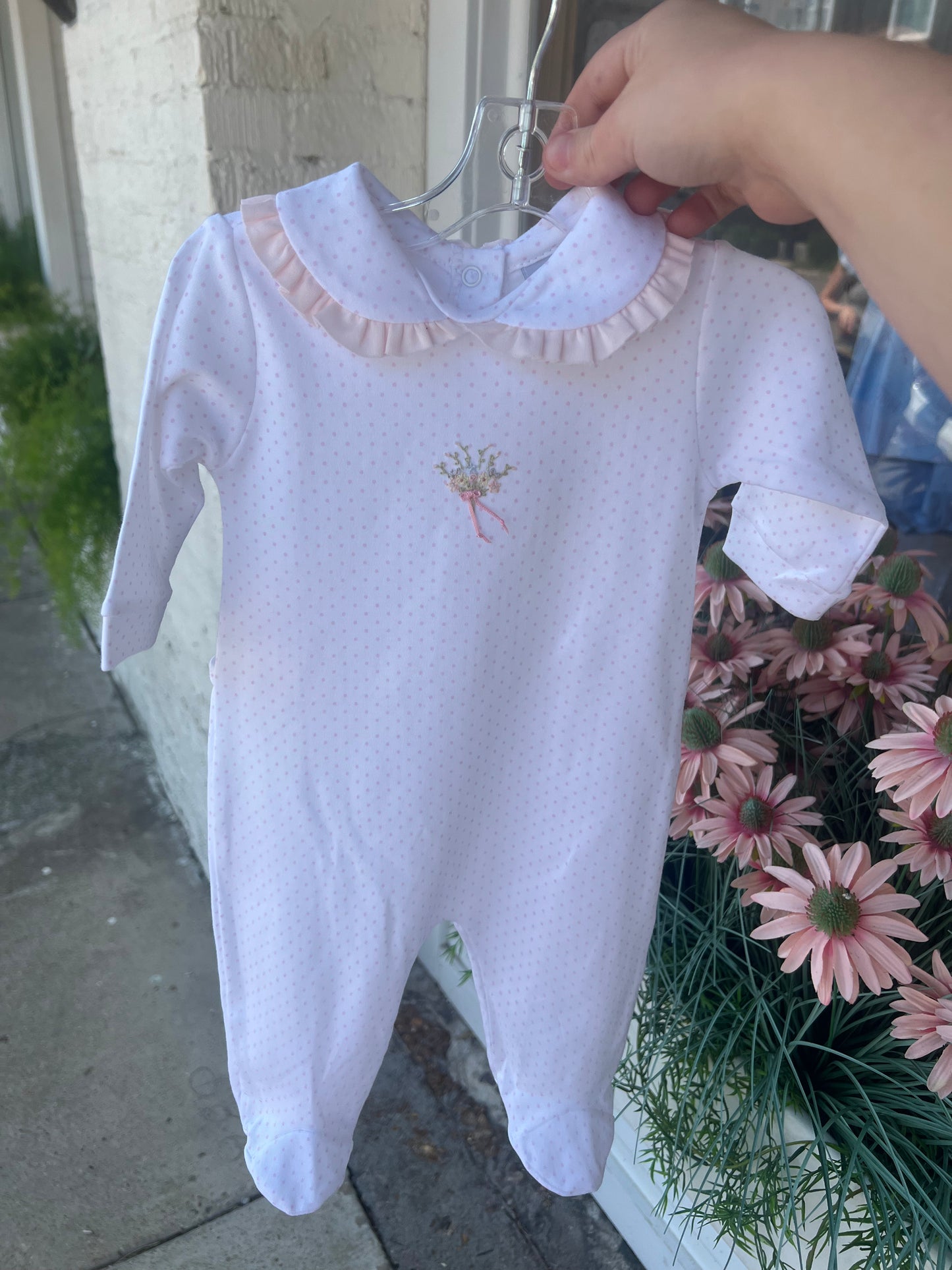 Mini Flower Bouquet Footie
