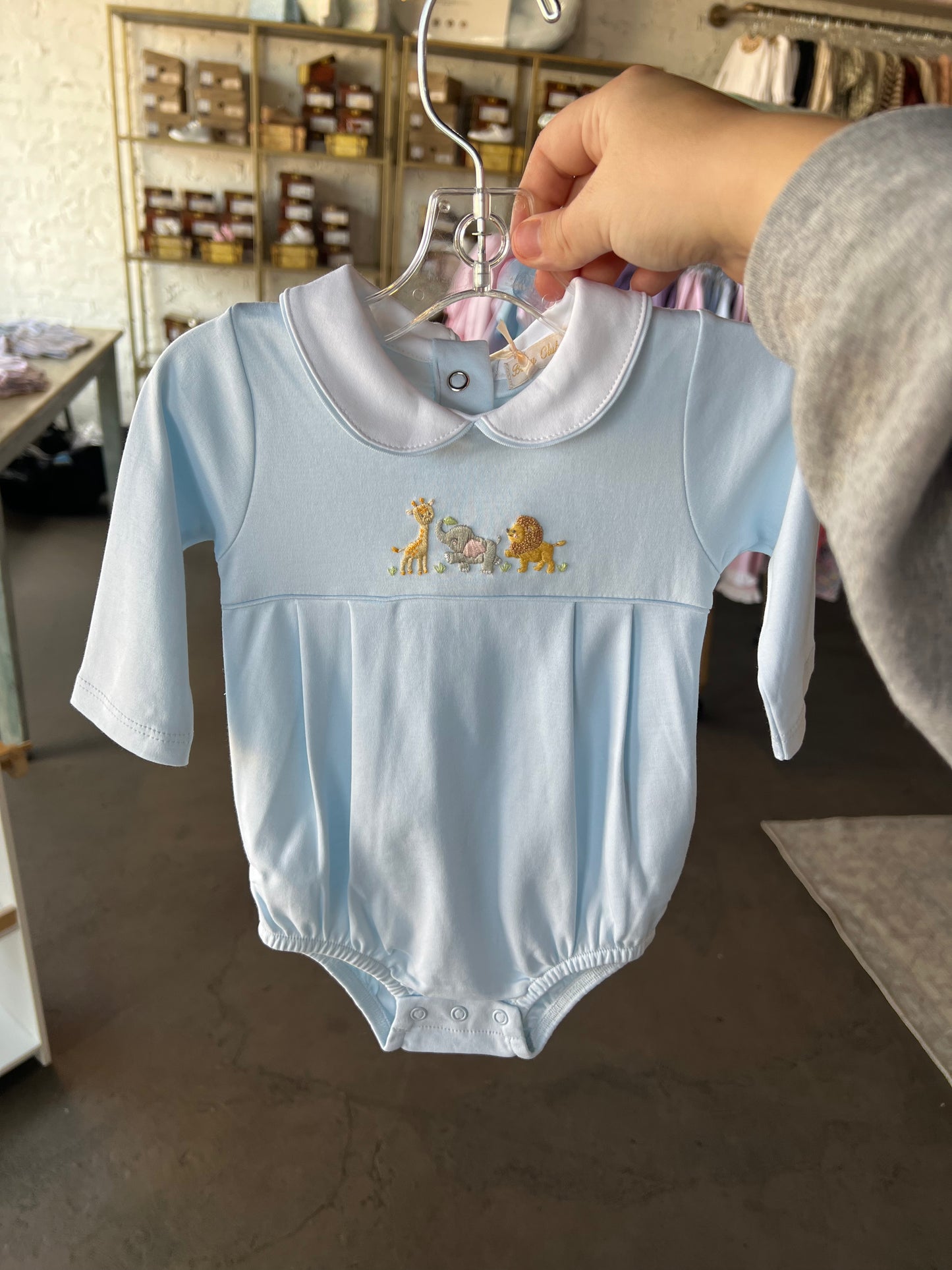 Safari Adventure Bubble With Round Collar