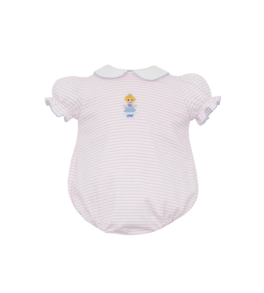 Cinderella Pink Stripe Bubble