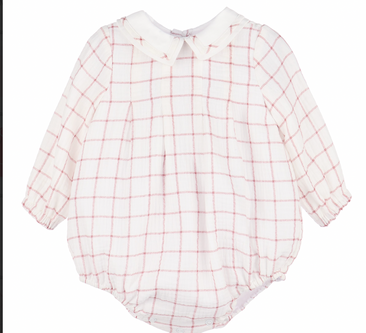 Sophie & Lucas- Cozy Checkered Red Bubble