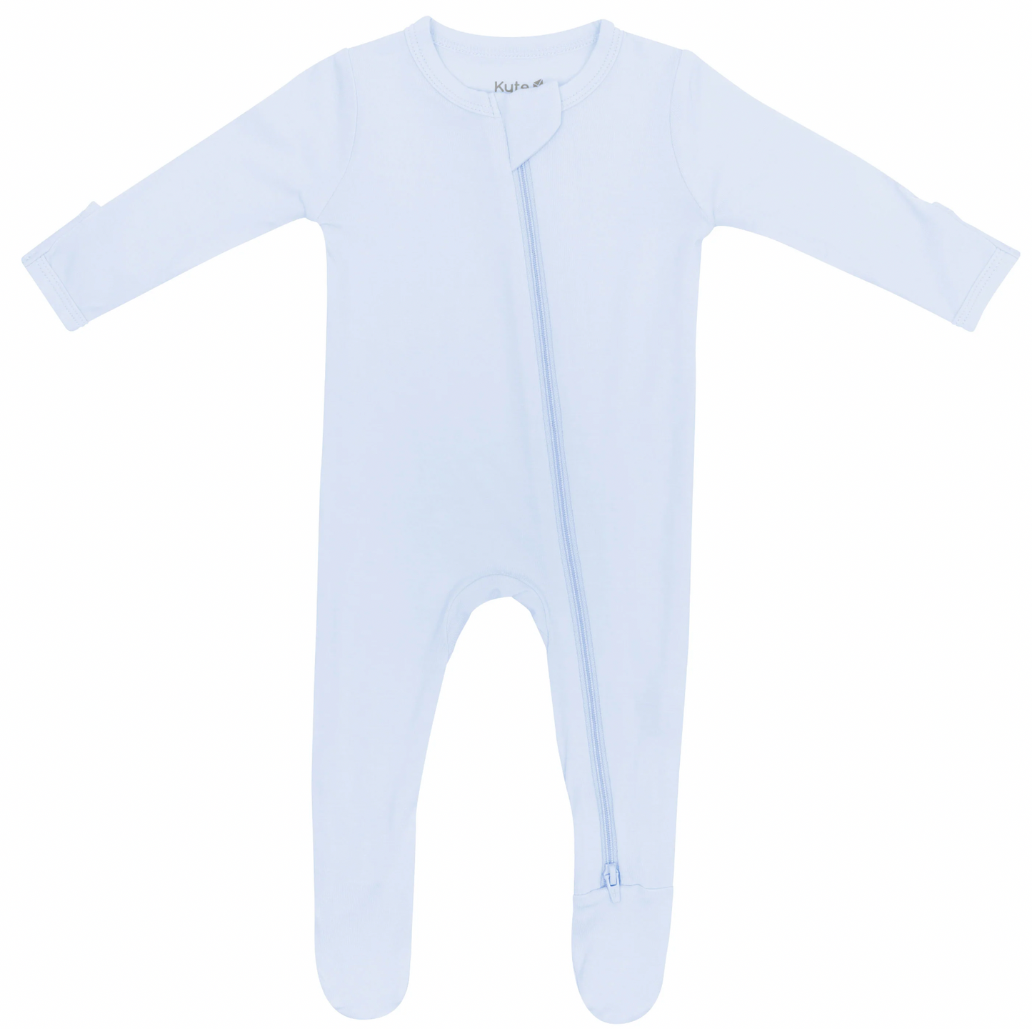 Kyte Zipped Footie Mist