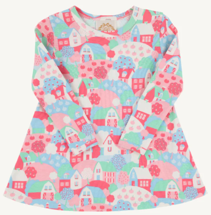 Long Sleeve Polly Play Dress in House on the Hill