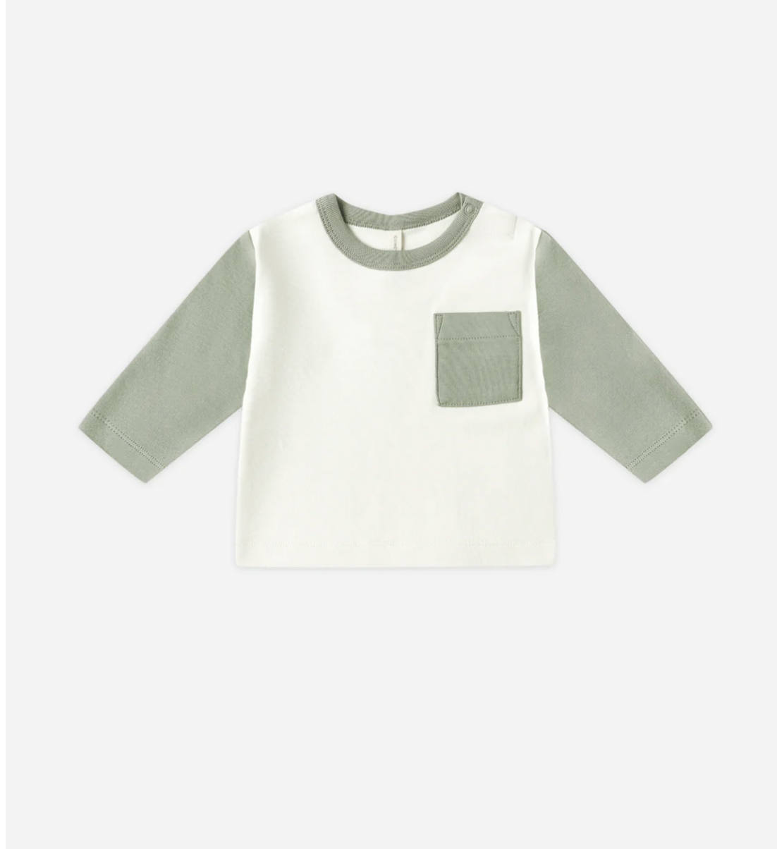 Long Sleeve Raglan Tee and Stripe Pant Set