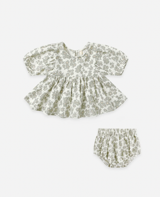 Francy Set in Green Floral