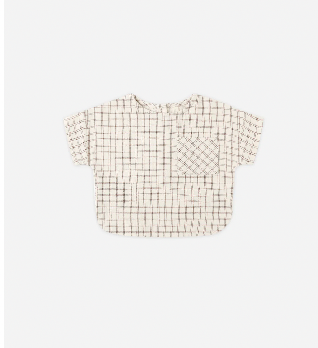 Boxy Tee & Pants in Cedar Check
