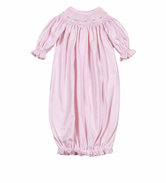 Sally Pink Hand Smock Pima Bishop Gown