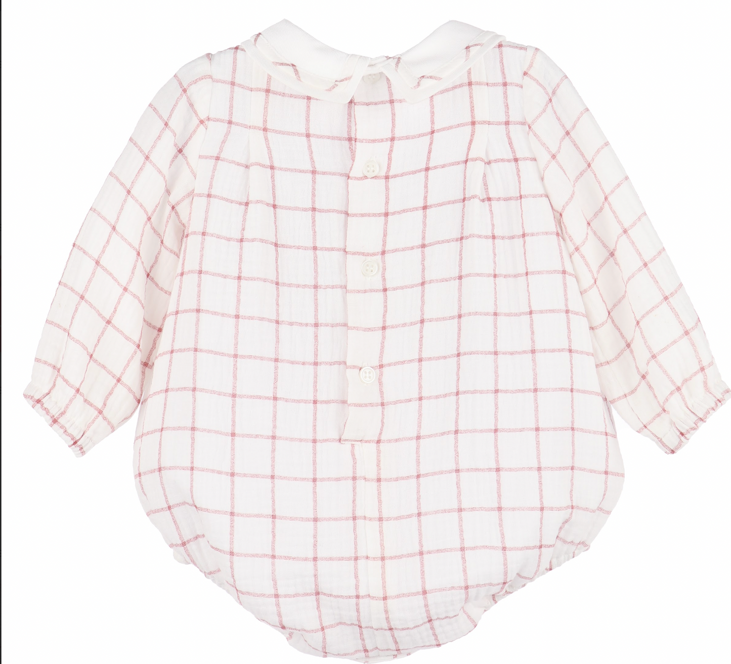 Sophie & Lucas- Cozy Checkered Red Bubble