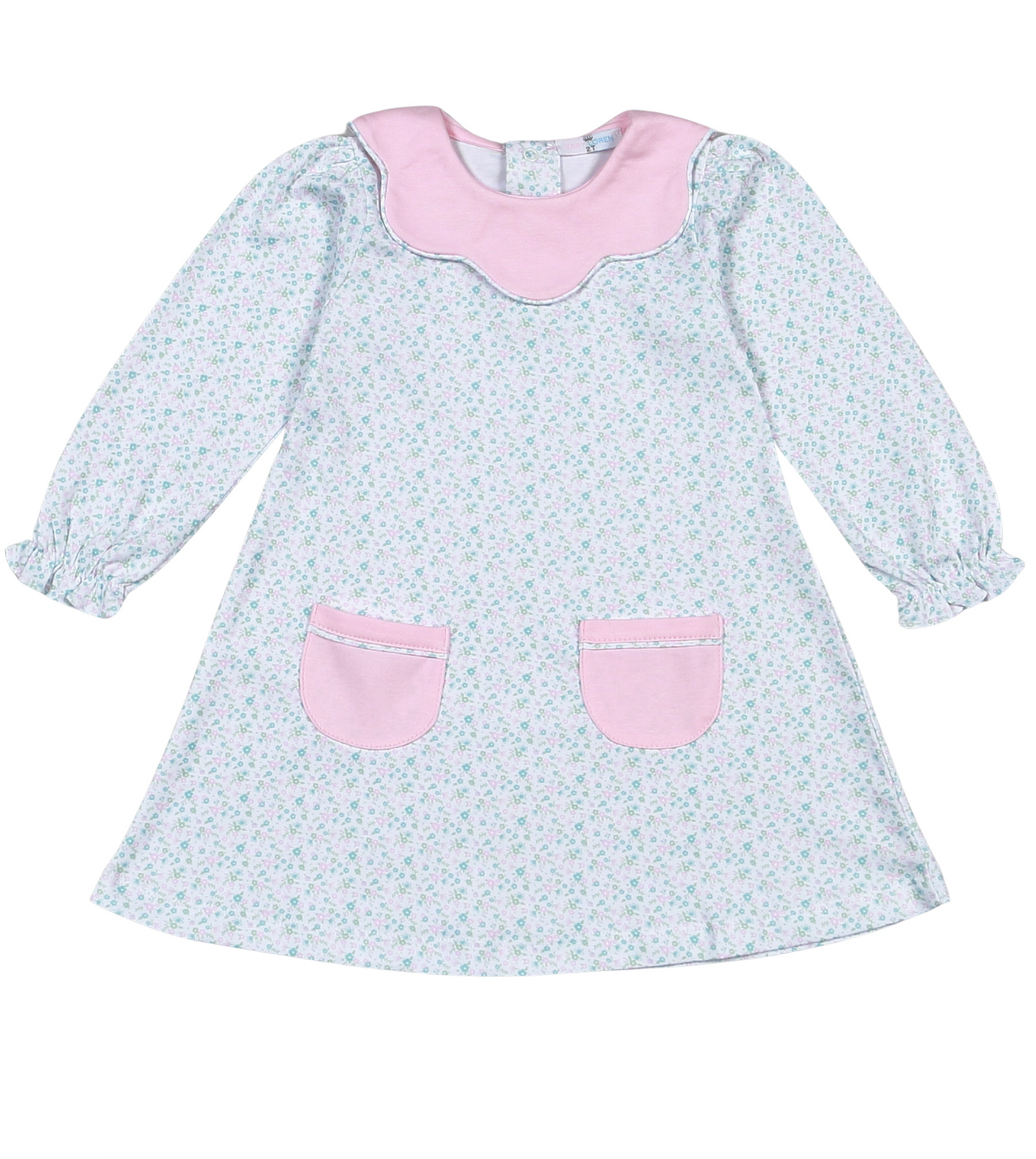 Nicolle Scallop Pima Dress