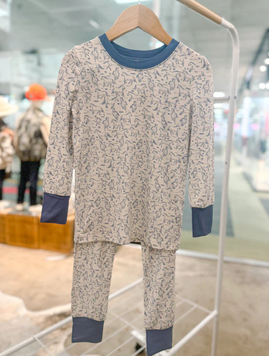 Wild Horses Bamboo Pajama Set