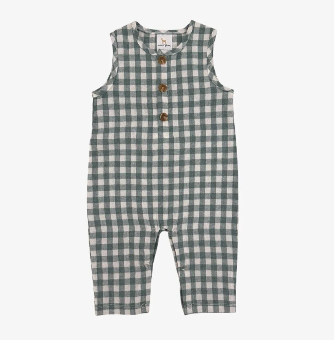 Cruz Jumper in Green Plaid