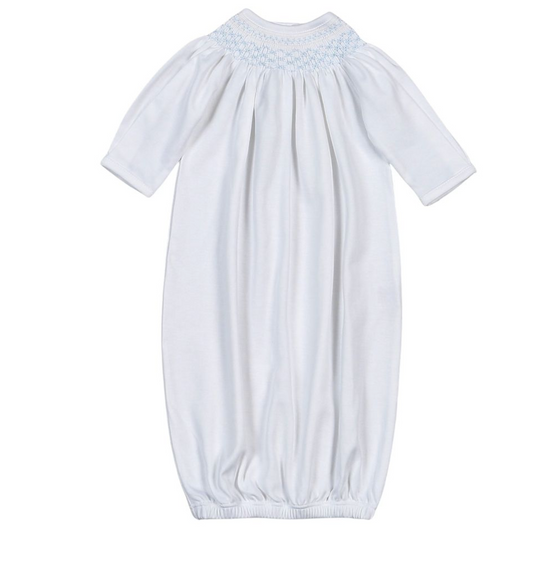 Tims Blue/White Smock Bishop Pima Gown