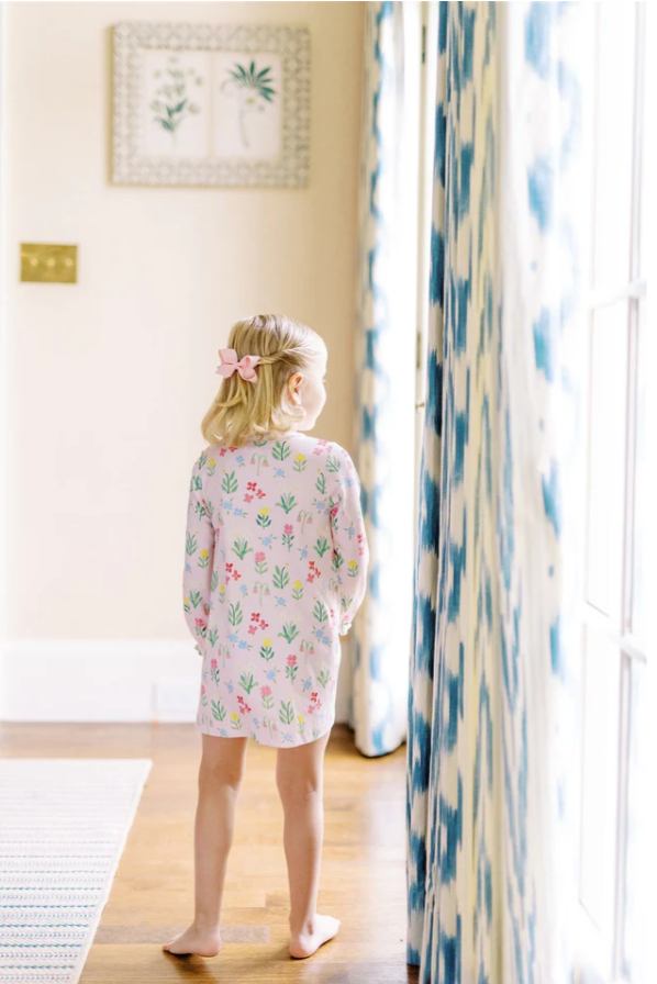 Proper Peony- English Garden Long Sleeve Dress